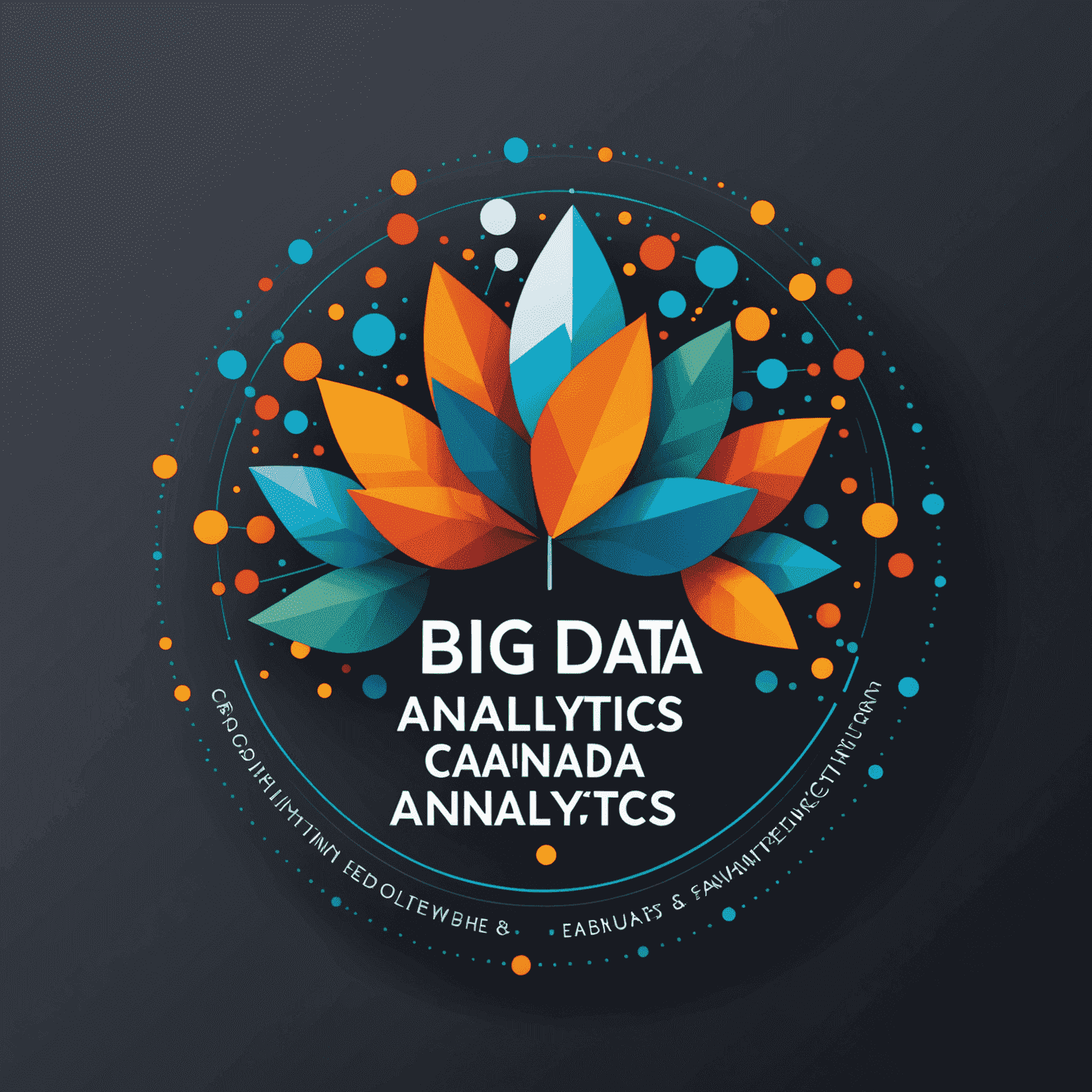 Big Data & Analytics Conference Canada logo featuring abstract data visualization elements