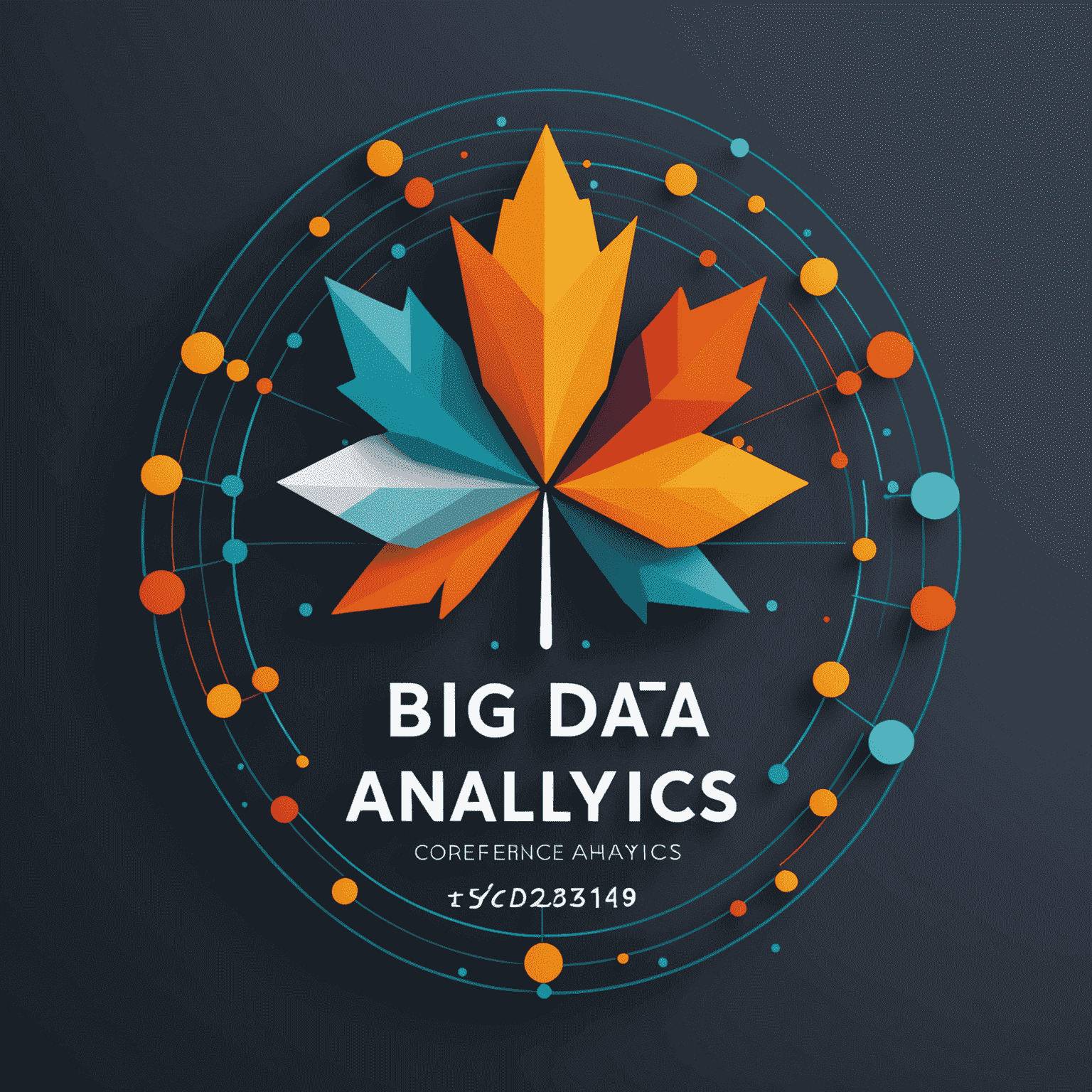 Big Data & Analytics Conference Canada logo featuring abstract data visualization elements