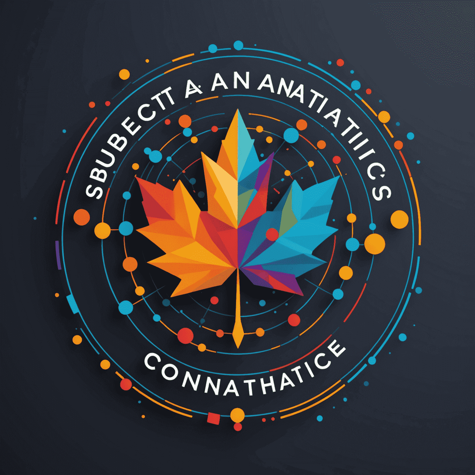 Big Data & Analytics Conference Canada logo featuring abstract data visualization elements