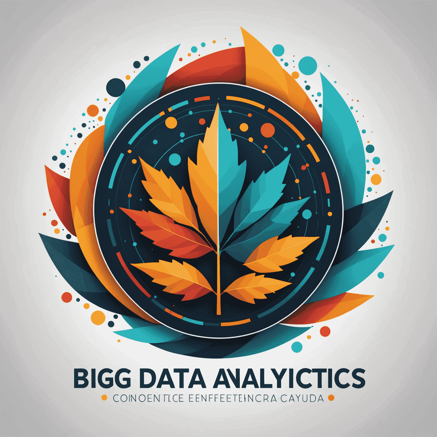 Big Data & Analytics Conference Canada logo featuring abstract data visualization elements